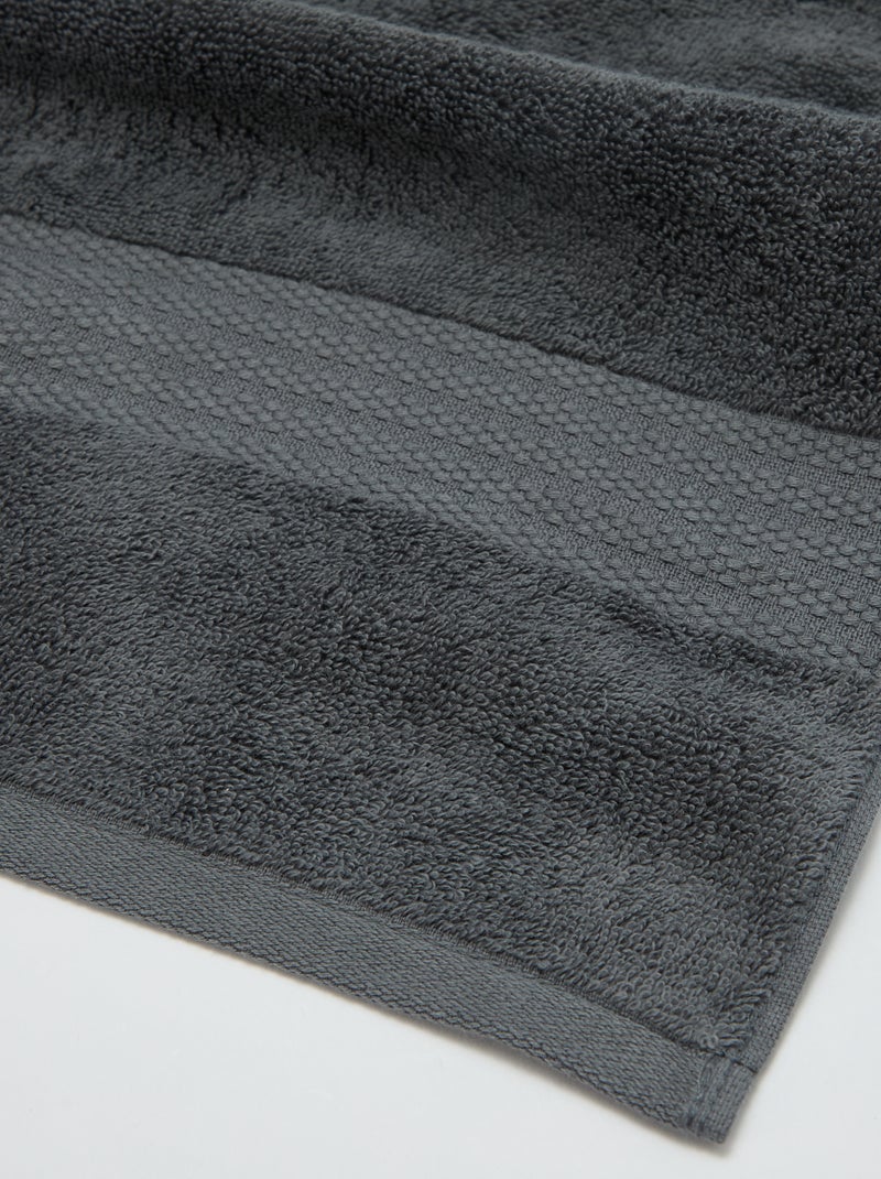 Asciugamano da bagno (70x130 cm) - Kiabi Home Grigio - Kiabi