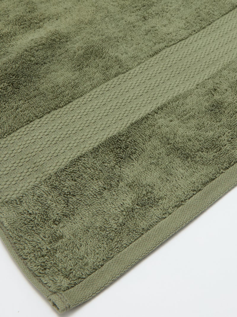 Asciugamano da bagno (70x130 cm) - Kiabi Home Verde - Kiabi