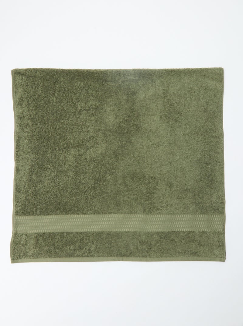 Asciugamano da bagno (70x130 cm) - Kiabi Home Verde - Kiabi