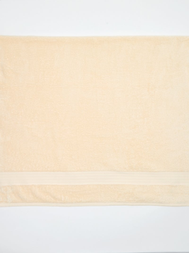 Asciugamano da bagno 90 x 150 cm - Kiabi Home Bianco - Kiabi