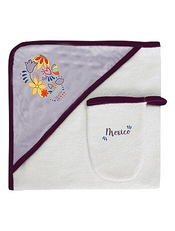 Asciugamano da bagno e salvietta Mexico Les Chatounets