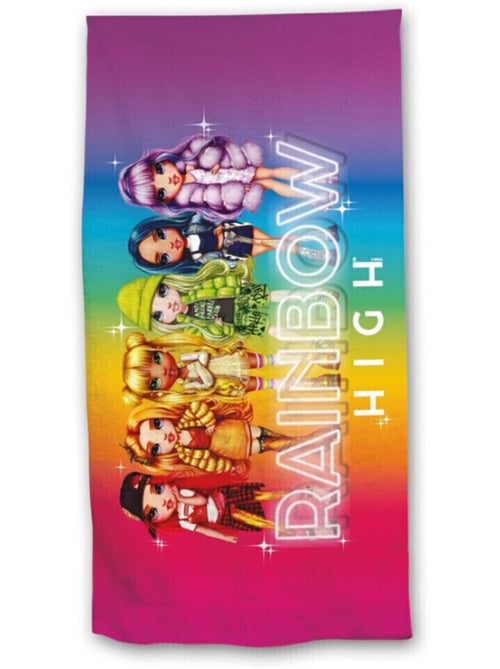Asciugamano da bagno per bambini Rainbow High - Kiabi