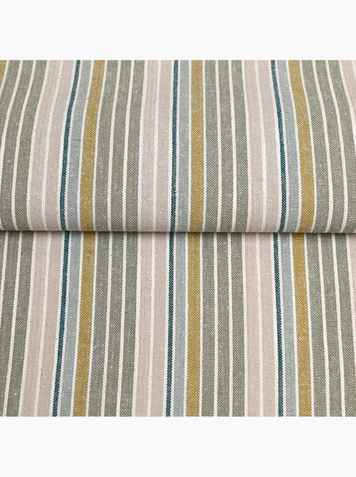 Asciugamano da cucina in cotone a righe intrecciate - Kiabi