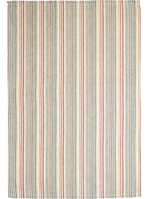 Asciugamano da cucina in cotone a righe intrecciate - Kiabi