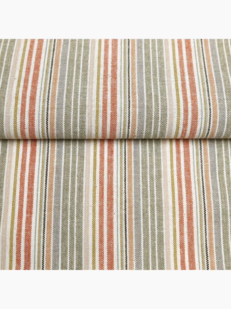 Asciugamano da cucina in cotone a righe intrecciate Rosso - Kiabi