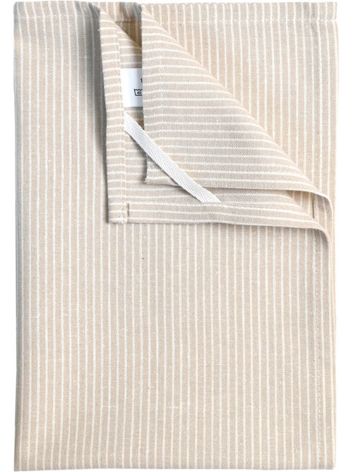 Asciugamano da cucina in cotone a righe sottili - Kiabi