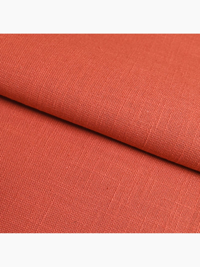 Asciugamano da cucina in cotone a trama semplice Arancione corallo - Kiabi