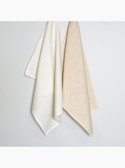 Asciugamano da cucina in cotone a trama semplice - Kiabi