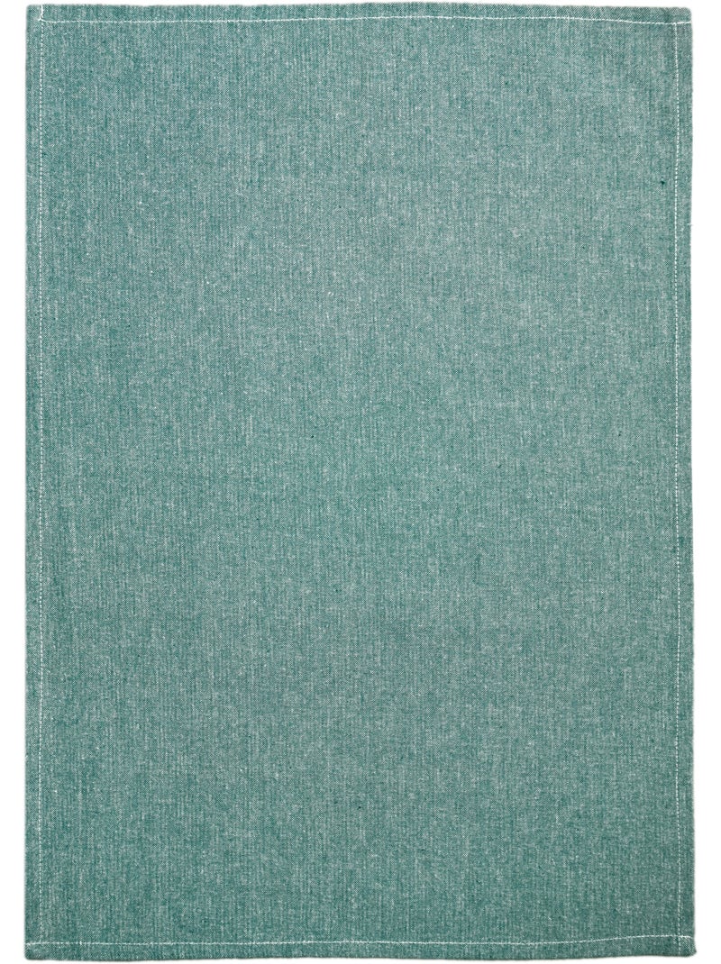 Asciugamano da cucina in cotone a trama semplice Blu - Kiabi