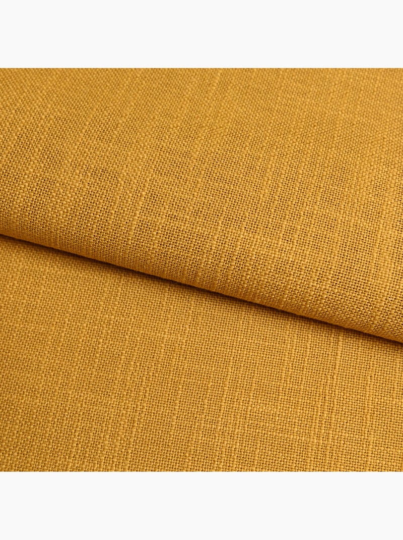 Asciugamano da cucina in cotone a trama semplice Giallo scuro - Kiabi
