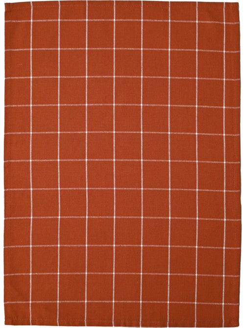 Asciugamano da cucina in cotone con motivo a quadri - Kiabi