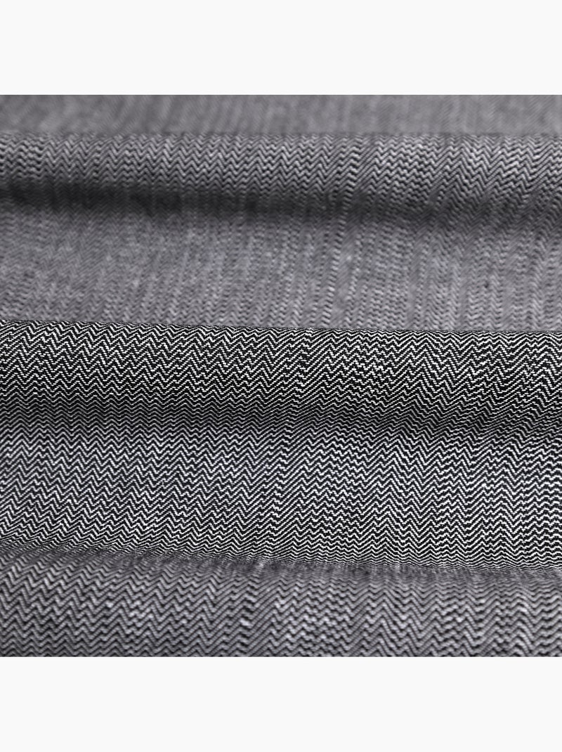 Asciugamano da cucina in cotone, tessuto a spina di pesce Nero - Kiabi