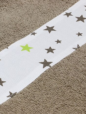 Asciugamano e 2 salviette in spugna di cotone ÉTOILE