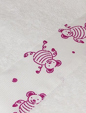 Asciugamano e 2 salviette in spugna di cotone TOURNICOQUIN