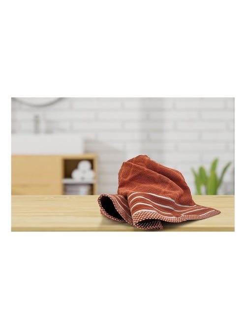 Asciugamano jacquard tinta unita - Kiabi