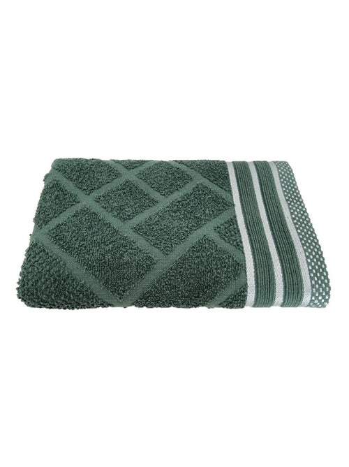 Asciugamano jacquard tinta unita - Kiabi