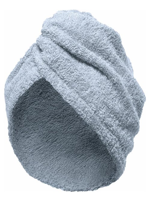 Asciugamano per capelli in spugna con chiusura elastica TURBANTE - Kiabi Asciugamano per capelli in spugna con chiusura elastica TURBANTE - Kiabi