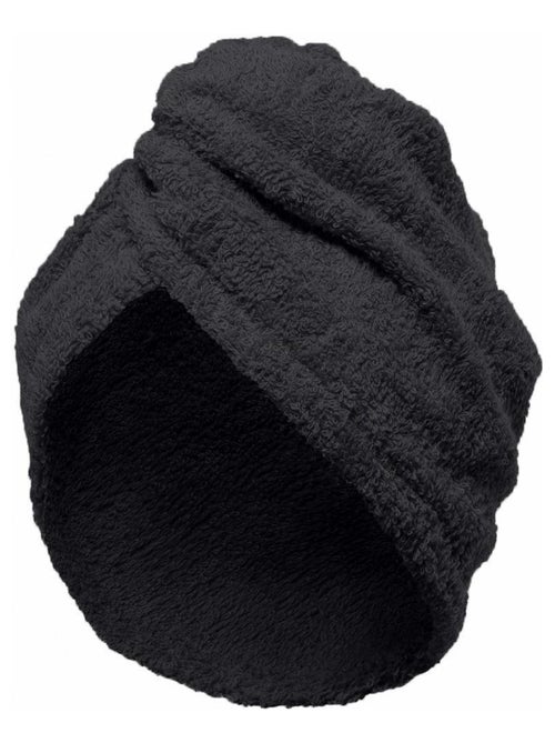 Asciugamano per capelli in spugna con chiusura elastica TURBANTE - Kiabi Asciugamano per capelli in spugna con chiusura elastica TURBANTE - Kiabi