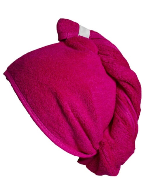 Asciugamano per capelli in spugna con chiusura elastica TURBANTE - Kiabi Asciugamano per capelli in spugna con chiusura elastica TURBANTE - Kiabi