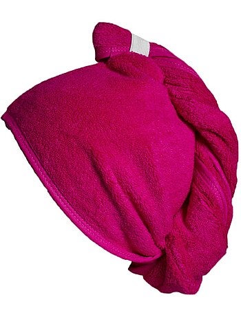 Asciugamano per capelli in spugna con chiusura elastica TURBANTE