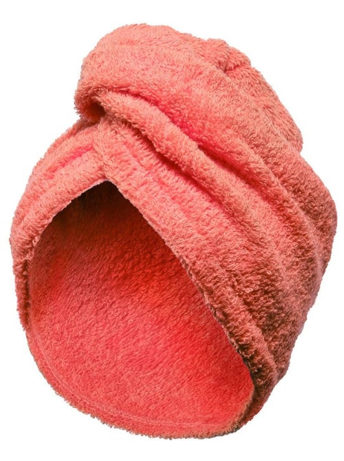 Asciugamano per capelli in spugna con chiusura elastica TURBANTE - Kiabi Asciugamano per capelli in spugna con chiusura elastica TURBANTE - Kiabi