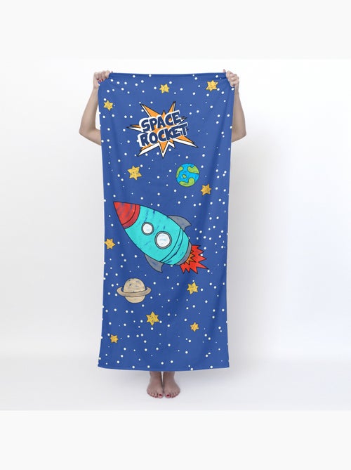 Asciugamano Space rocket "Happyfriday" - Kiabi Asciugamano Space rocket "Happyfriday" - Kiabi