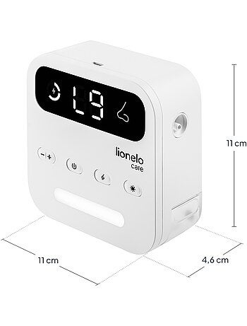 Aspiratore nasale elettrico LIONELO BabyAir Flow - 9 livelli regolabili - 3 ugelli - Silenzioso