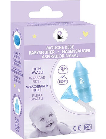 Aspiratore nasale manuale riutilizzabile con filtro
