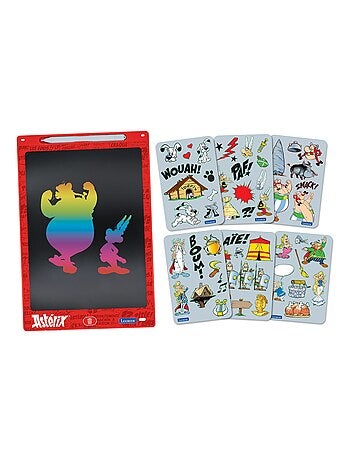 Asterix et Obelix 11'' tavoletta E-ink multicolore per imparare a disegnare con gli stampini