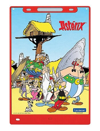 Asterix et Obelix 11'' tavoletta E-ink multicolore per imparare a disegnare con gli stampini