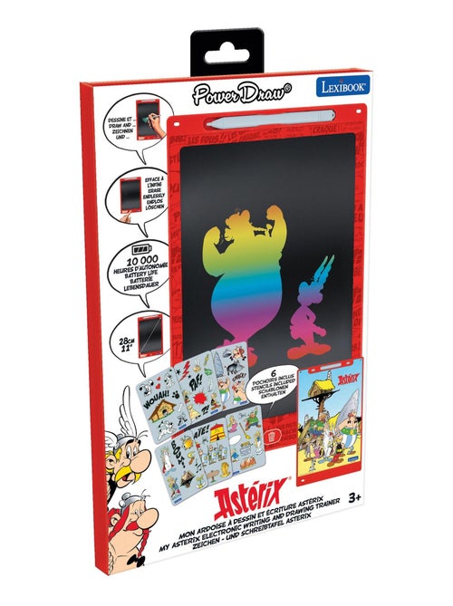 Asterix et Obelix 11'' tavoletta E-ink multicolore per imparare a disegnare con gli stampini - Kiabi