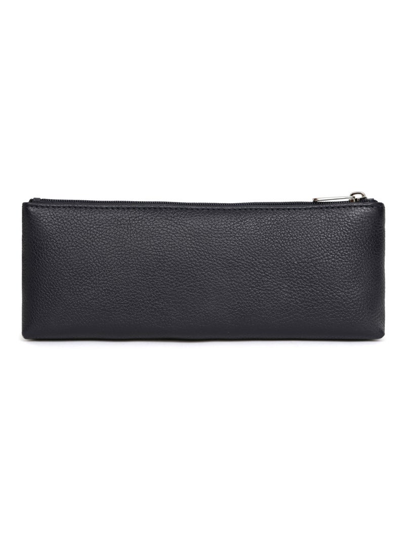 Astuccio - pelle confort hexagona Blu marino - Kiabi