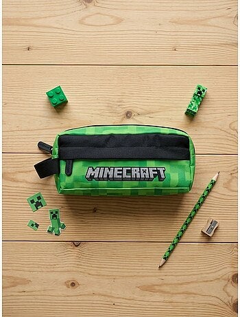 Astuccio 2 tasche minecraft mojang studios
