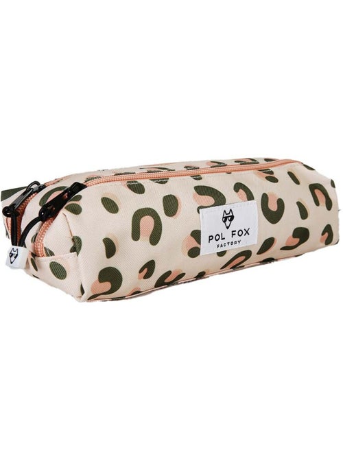 Astuccio bambina 2 scomparti POL FOX Crush rosa motivo leopardo - Kiabi Astuccio bambina 2 scomparti POL FOX Crush rosa motivo leopardo - Kiabi
