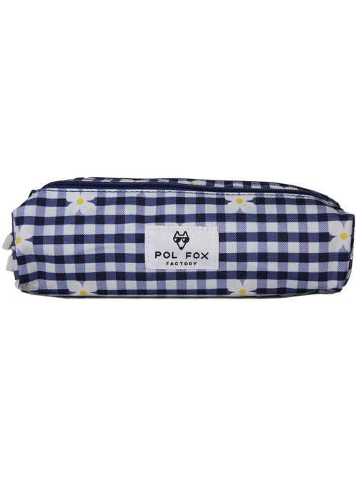 Astuccio bambina 2 scomparti POL FOX Daisy blu navy motivo margherita - Kiabi Astuccio bambina 2 scomparti POL FOX Daisy blu navy motivo margherita - Kiabi