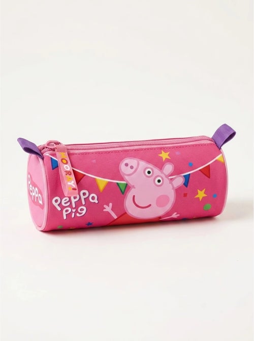 Astuccio cilindrico 21 cm in poliestere peppa pig - Kiabi