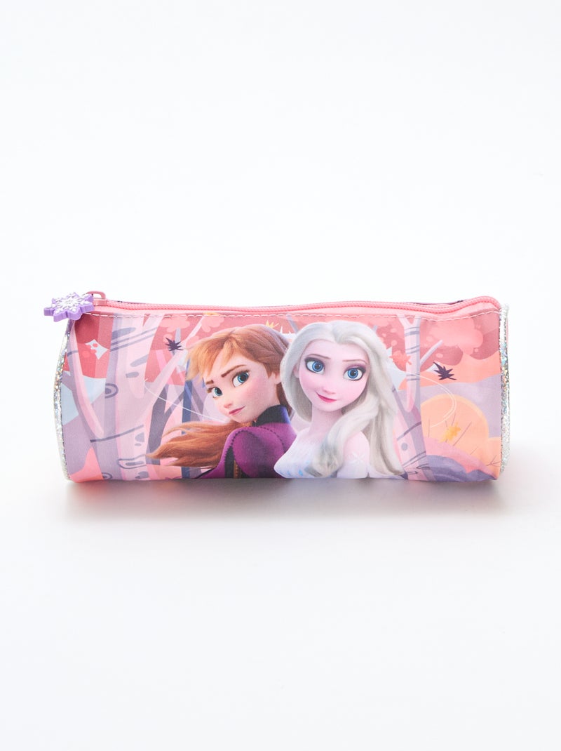 Astuccio cilindrico 'Frozen - Il regno di ghiaccio' Rosa - Kiabi