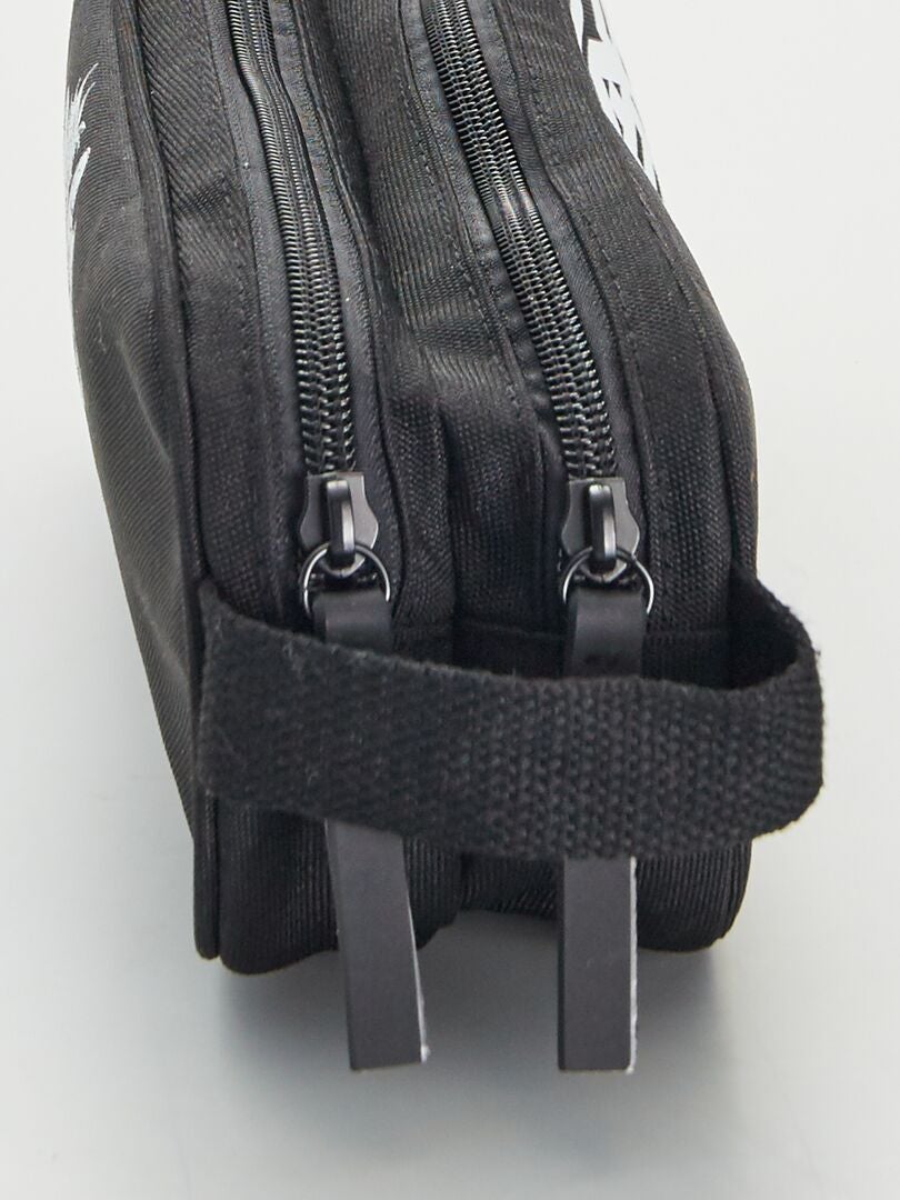 Mitama Astuccio A Bustina Morbida Con Doppio Scomparto E Due Zip – Design Colorato Floreale E Geometrico, Portapenne Per Scuola E Ufficio
