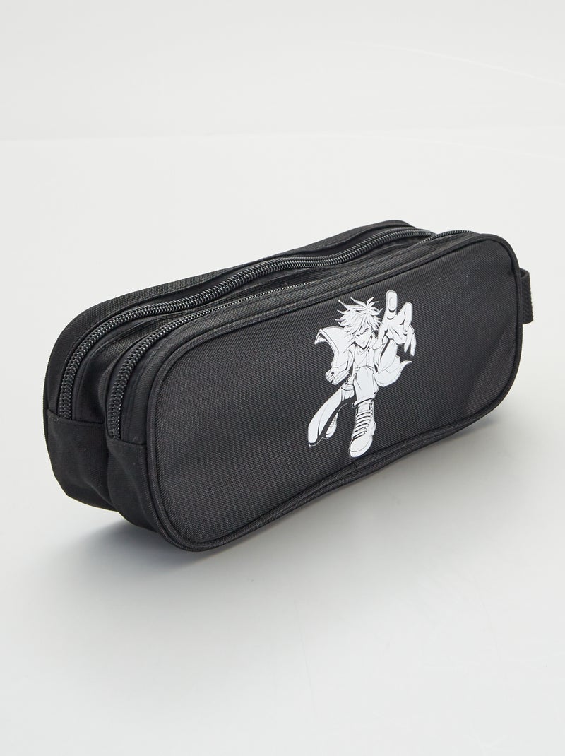 Astuccio con doppio scomparto NERO - Kiabi