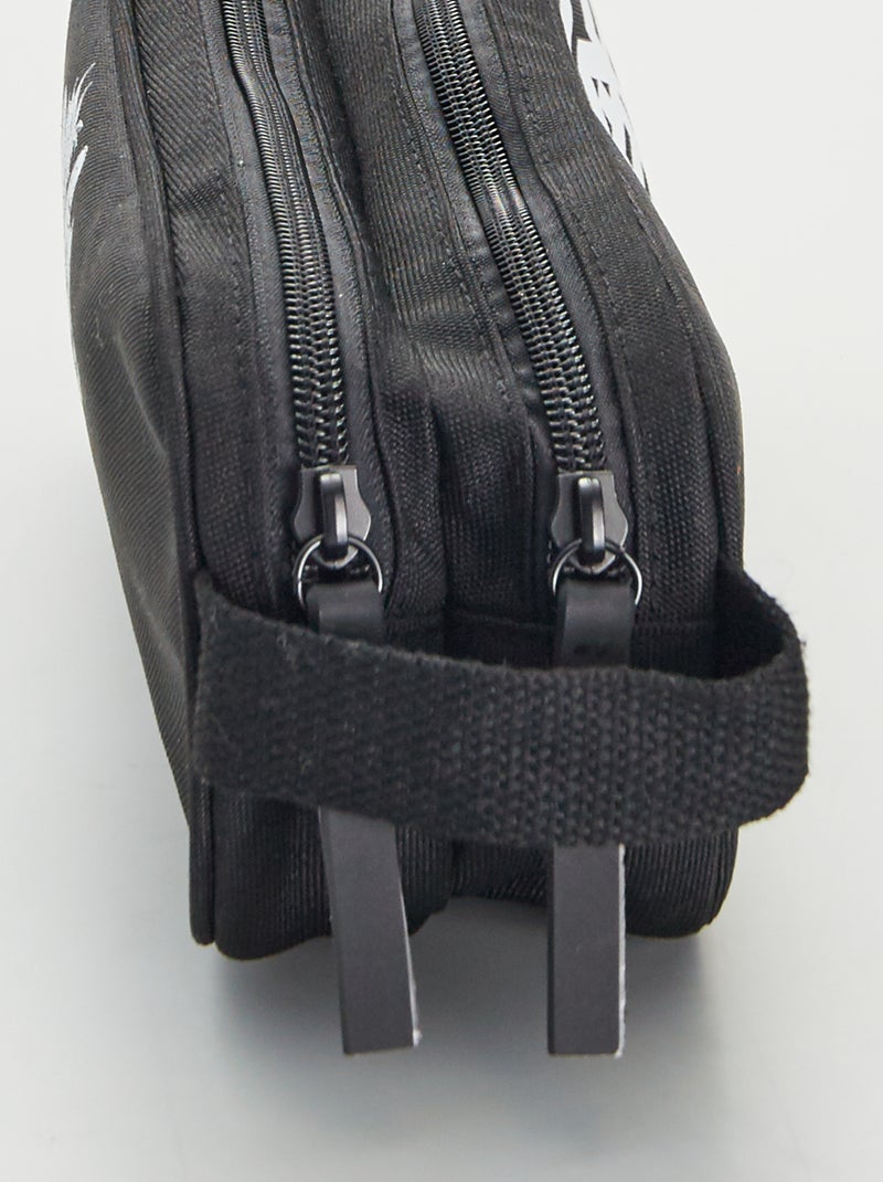 Astuccio con doppio scomparto NERO - Kiabi