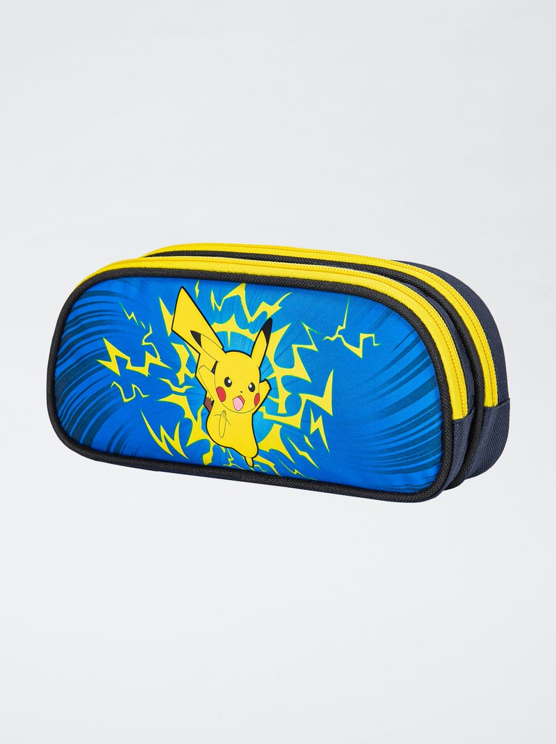 Astuccio con doppio scomparto 'Pokemon' blu - Kiabi