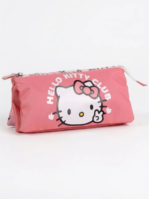 Astuccio da trasporto 3 scomparti hello kitty sanrio - Kiabi Astuccio da trasporto 3 scomparti hello kitty sanrio - Kiabi