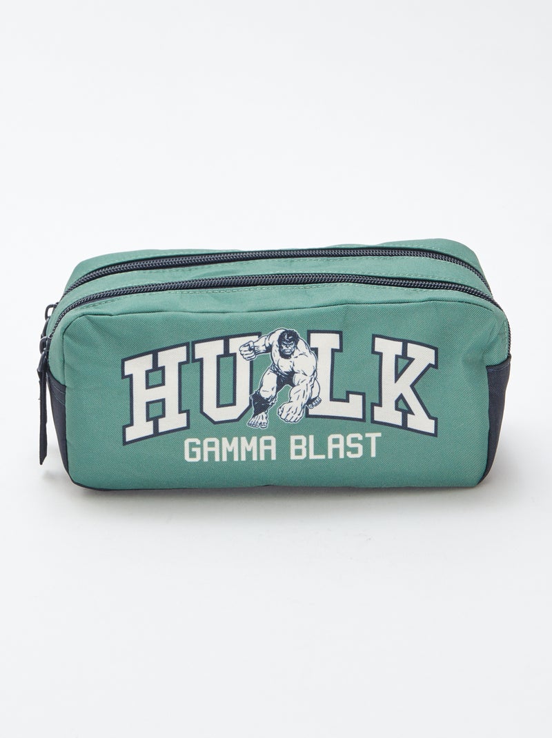 Astuccio doppio scomparto 'Hulk' Verde - Kiabi