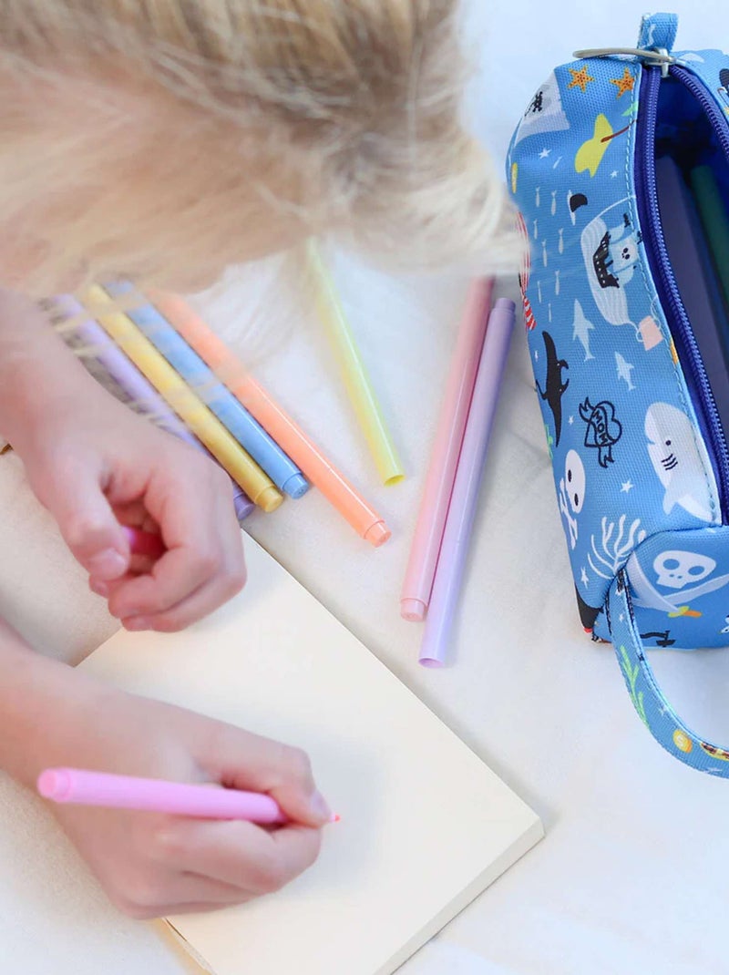 Astuccio per la scuola e il tempo libero per bambini | a little lovely company | a little lovely com Blu - Kiabi