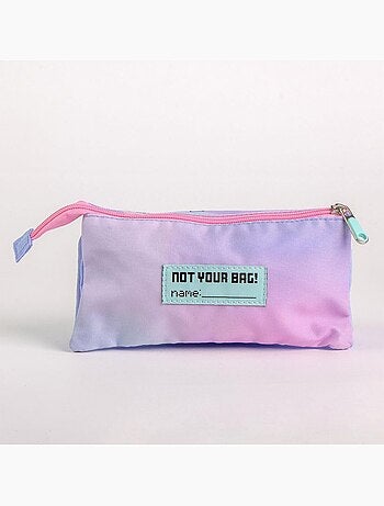 Astuccio per la scuola Stitch Disney con triplo scomparto
