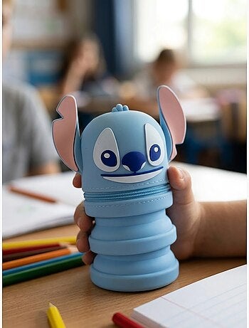 Astuccio portamatite resistente stitch disney