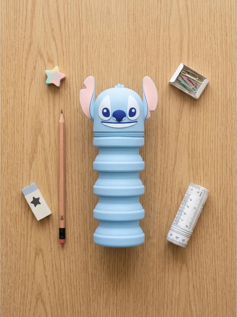 Astuccio portamatite resistente stitch disney Blu - Kiabi