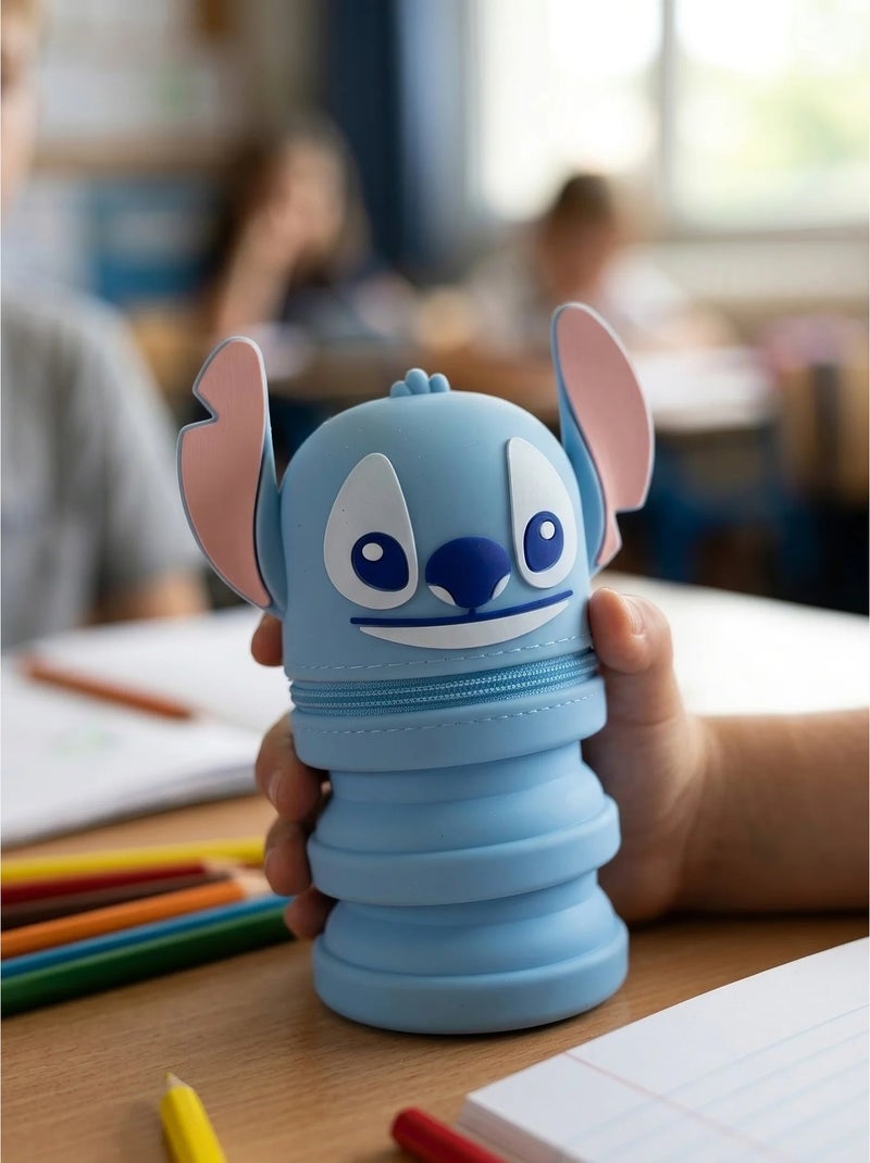 Astuccio portamatite resistente stitch disney Blu - Kiabi