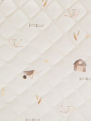 Astuccio portaoggetti trapuntato