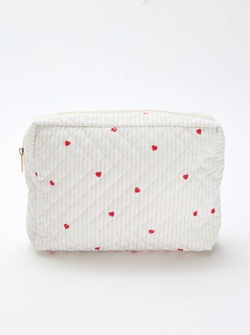 Astuccio portaoggetti trapuntato - Kiabi